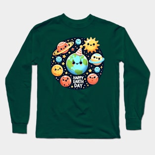 Happy Earth Day April 22 2024 Long Sleeve T-Shirt